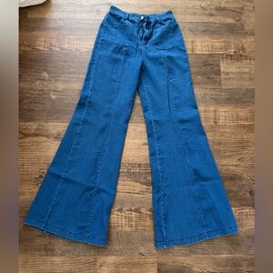 Trouser flare jeans size medium